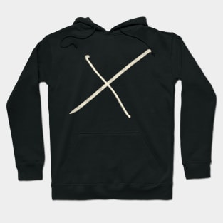 Hand Drawn Letter X Hoodie